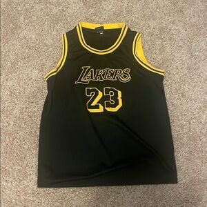 Black and Yellow LeBron James Jersey (no tags never worn)